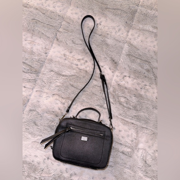 David Jones Paris Bags David Jones Paris Black Structured Crossbody